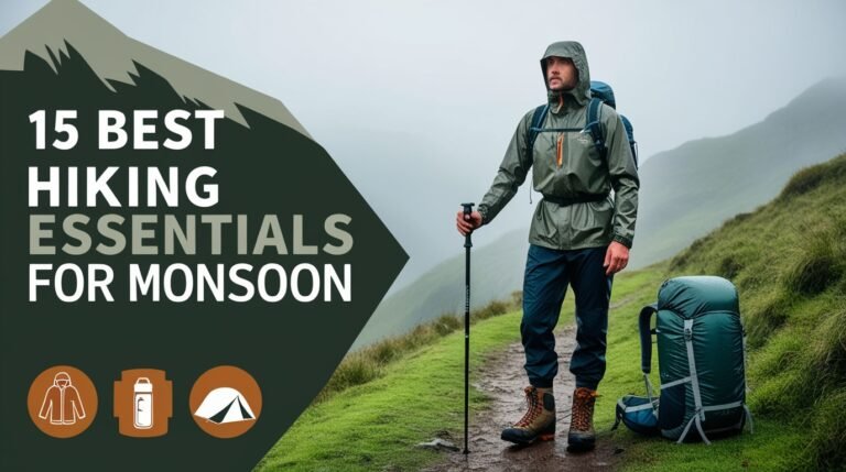 Best Products for Hiking in the Hills During Monsoon