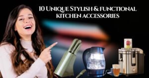 Stylish & functional kitchen accessories