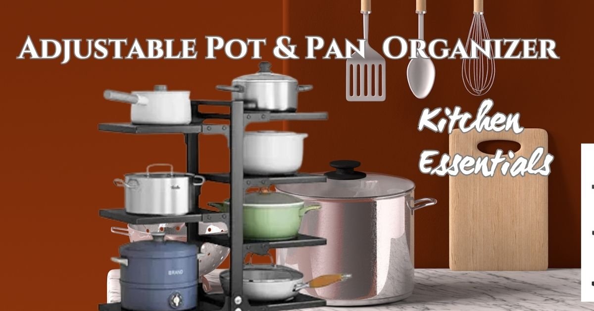 Adjustable Pot & Pan under Sink Organizer