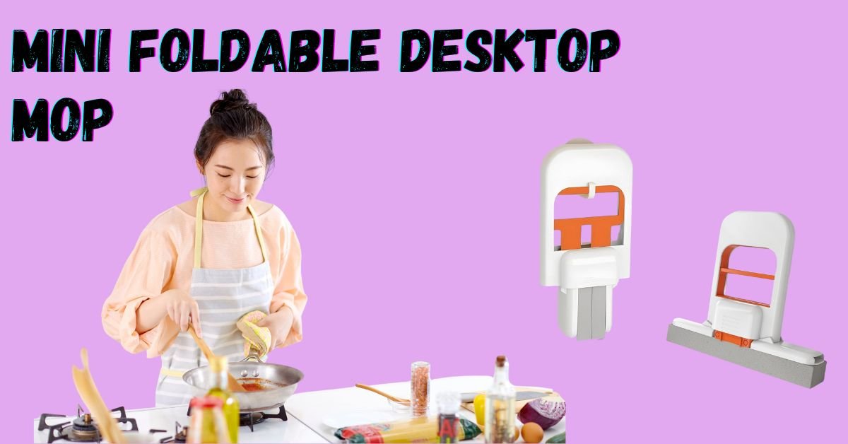 Mini Foldable Desktop Mop