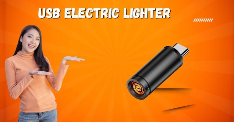 Read more about the article Electric USB C Windproof Flame less Lighter Review , Best Stylish & Safe Lighter 2025