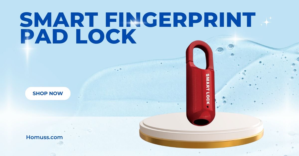 Smart fingerprint Pad lock