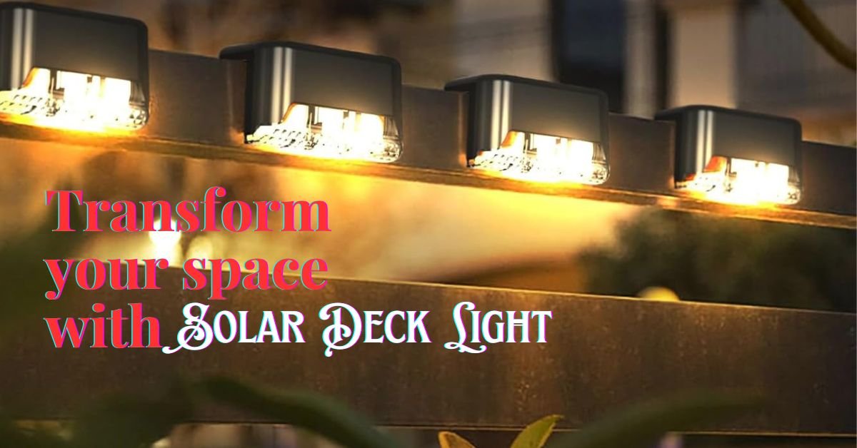 Solar Deck Light